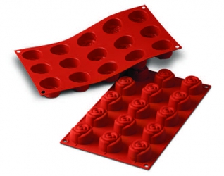 Seitz Mühlenladen Shop Silikonbackform Rose, Backformen Silikon Backform Florentiner | Backformen | Backrahmen